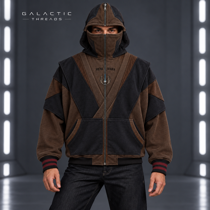 Galactic Threads™ Full-Zip Mask Hoodie