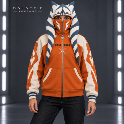 Galactic Threads™ Full-Zip Mask Hoodie