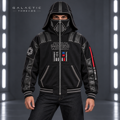 Galactic Threads™ Full-Zip Mask Hoodie
