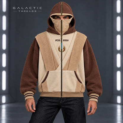 Galactic Threads™ Full-Zip Mask Hoodie