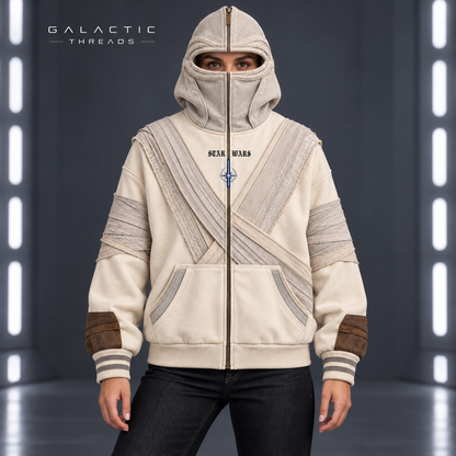 Galactic Threads™ Full-Zip Mask Hoodie